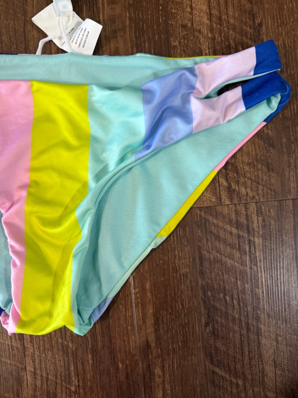 Bikini Lab Multicolor Triangle Bikini Size Small New View 4